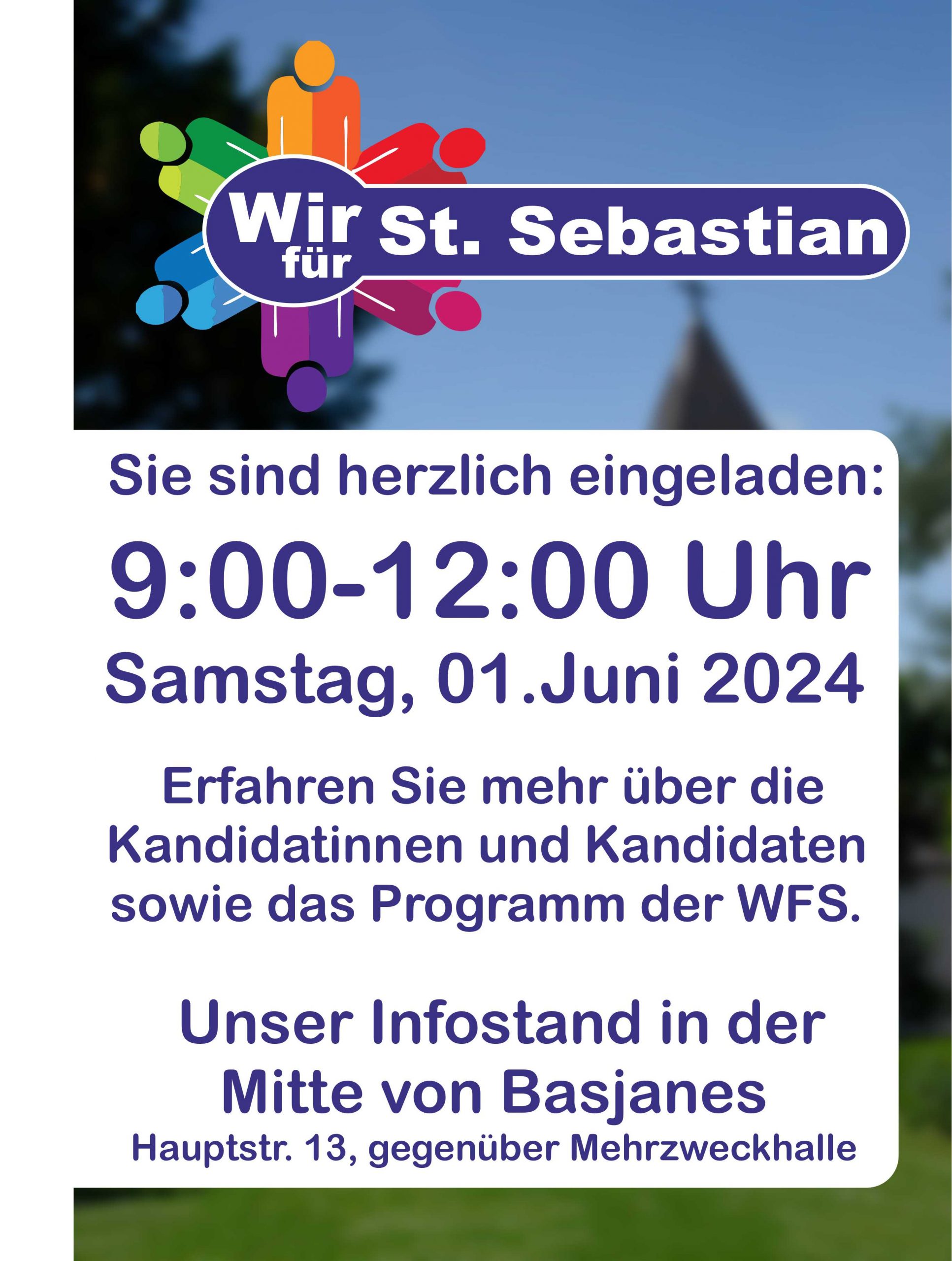 Boxenstopp: Infostand der WFS